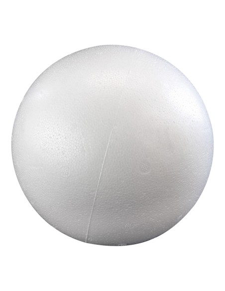 Bola de espuma de poliestireno para el interior o escaparates de espacios de tiendas o comercios