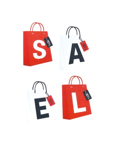 Bolsas de venta con rebajas para la decoración de espacios en hoteles y escaparates en tiendas