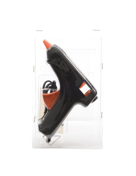 Pistola de silicona para el interior de espacios de tiendas o comercios
