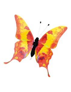 Mariposa para la decoración de verano en escaparates de tiendas o comercios