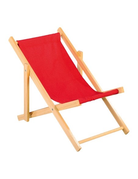 Silla de cubierta para la decoración de verano en escaparates de tiendas o comercios