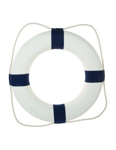 Boya salvavidas con cuerda para la decoración de verano en escaparates de tiendas o comercios