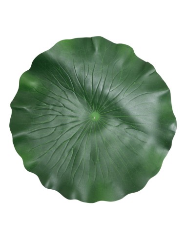 Hoja de lirio de agua para la decoración de verano en escaparates de tiendas o comercios