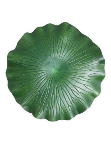 Hoja de lirio de agua para la decoración de verano en escaparates de tiendas o comercios