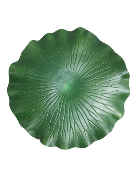Hoja de lirio de agua para la decoración de verano en escaparates de tiendas o comercios