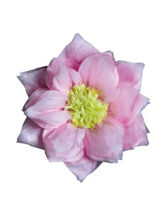 Flor de papel para la decoración de verano en escaparates de tiendas o comercios