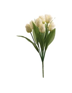 Ramo de tulipanes para la decoración de verano en escaparates de tiendas o comercios