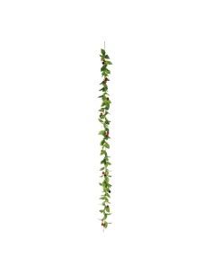 Guirnalda de cerezas para la decoración de verano en escaparates de tiendas o comercios