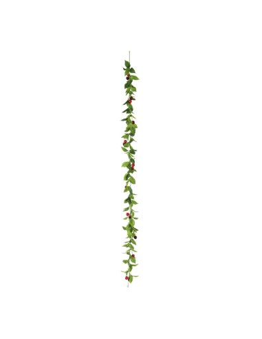 Guirnalda de cerezas para la decoración de verano en escaparates de tiendas o comercios