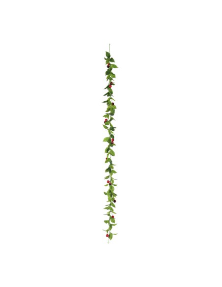 Guirnalda de cerezas para la decoración de verano en escaparates de tiendas o comercios