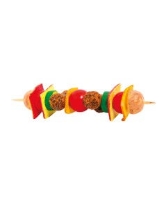 Palo de parrilla para la decoración de verano en escaparates de tiendas o comercios