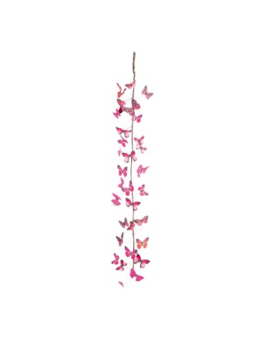 Guirnalda de mariposas para la decoración de verano en escaparates de tiendas o comercios