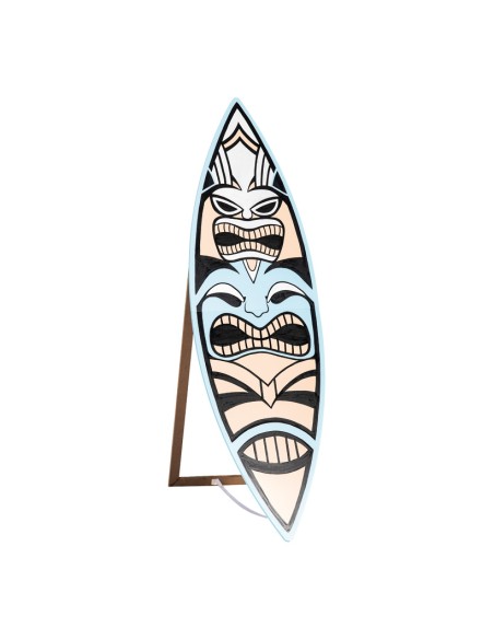 Tabla de surf para la decoración de verano en escaparates de tiendas o comercios