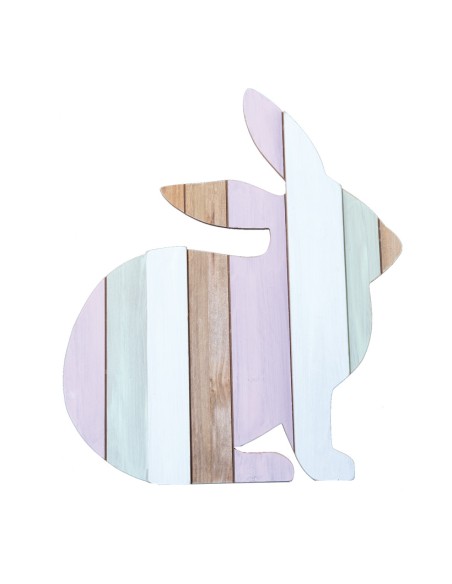 Conejo de pascua para escaparates de tiendas y pastelerías en pascua