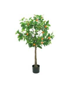 Naranjo para la decoración de verano en escaparates de tiendas o comercios