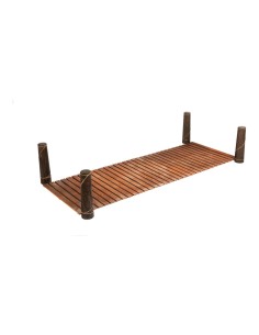 Embarcadero para la decoración de verano en escaparates de tiendas o comercios