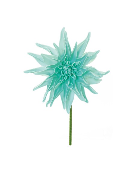 Cabeza de flor de dalia para la decoración de verano en escaparates de tiendas o comercios
