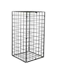 Cubo metalico para la decoración en del día de los enamorados
