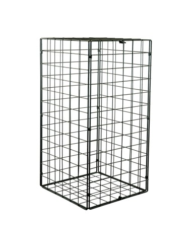 Cubo metalico para la decoración en del día de los enamorados