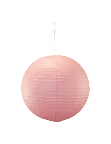 Lampara de papel para la decoración de verano en escaparates de tiendas o comercios