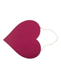 Corazón con percha para la decoración en del día de los enamorados
