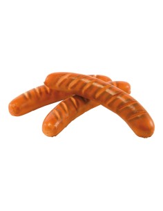 Salchichas para la decoración de verano en escaparates de tiendas o comercios
