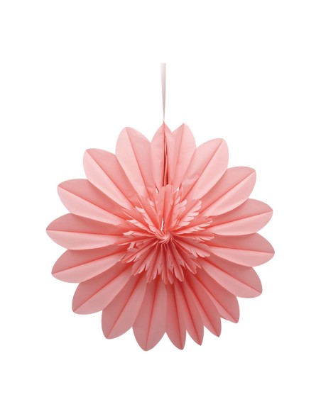 Rosetón de flores para la decoración de verano en escaparates de tiendas o comercios