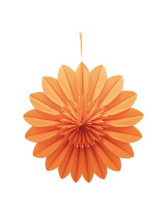 Rosetón de flores para la decoración de verano en escaparates de tiendas o comercios
