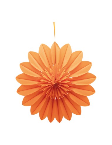 Rosetón de flores para la decoración de verano en escaparates de tiendas o comercios