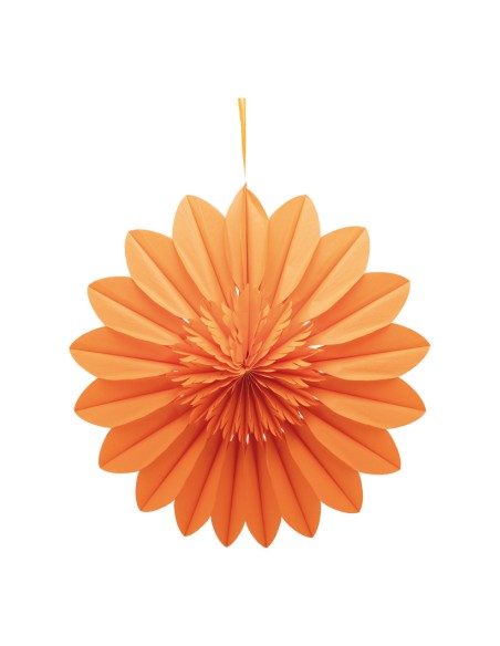 Rosetón de flores para la decoración de verano en escaparates de tiendas o comercios