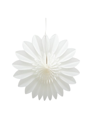 Rosetón de flores para la decoración de verano en escaparates de tiendas o comercios