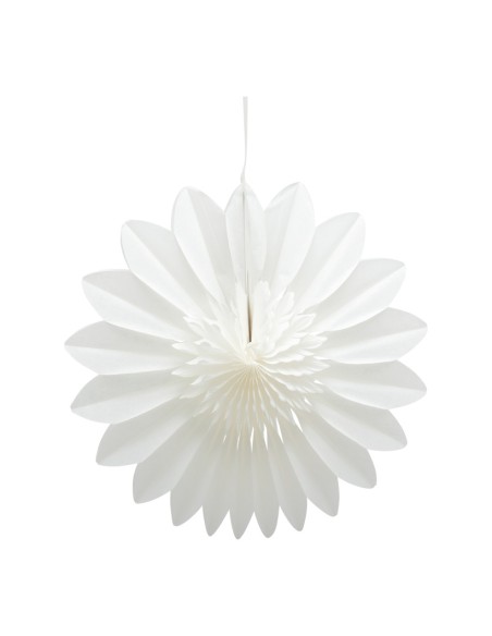 Rosetón de flores para la decoración de verano en escaparates de tiendas o comercios