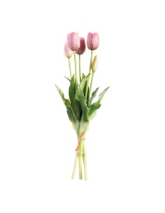 Ramo de tulipanes para la decoración de verano en escaparates de tiendas o comercios