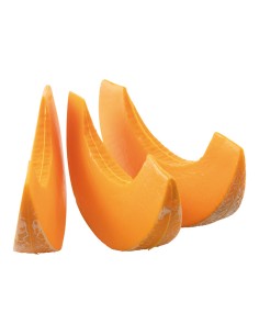Rodaja de melon para la decoración de verano en escaparates de tiendas o comercios