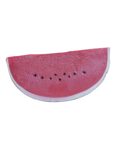 Rebanada de sandía para la decoración de verano en escaparates de tiendas o comercios
