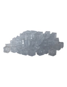 Cubos de hielo para la decoración de verano en escaparates de tiendas o comercios