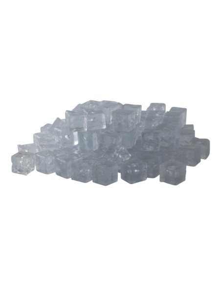 Cubos de hielo para la decoración de verano en escaparates de tiendas o comercios