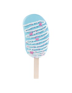 Helado con palito para la decoración de verano en escaparates de tiendas o comercios