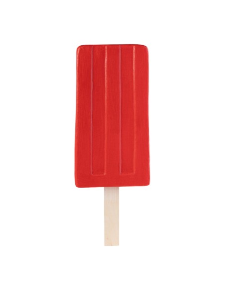 Helado con palito para la decoración de verano en escaparates de tiendas o comercios