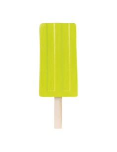 Helado con palito para la decoración de verano en escaparates de tiendas o comercios