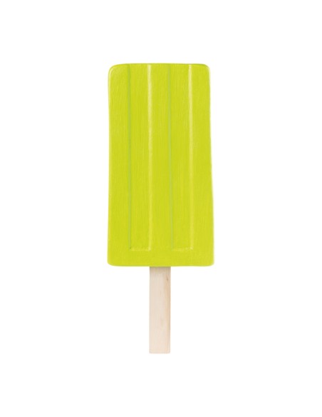 Helado con palito para la decoración de verano en escaparates de tiendas o comercios