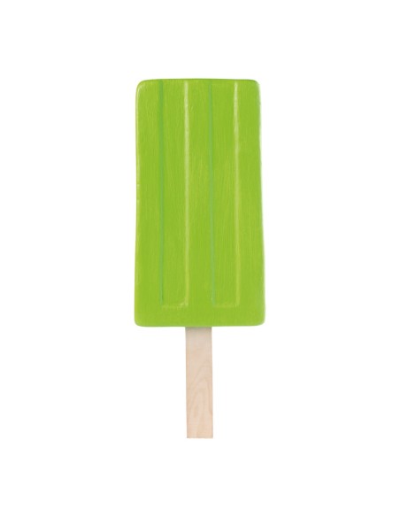 Helado con palito para la decoración de verano en escaparates de tiendas o comercios