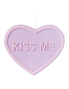 Corazón con letras »bésame« para la decoración en del día de los enamorados
