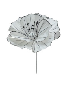 Flor fantasía de papel para la decoración de verano en escaparates de tiendas o comercios