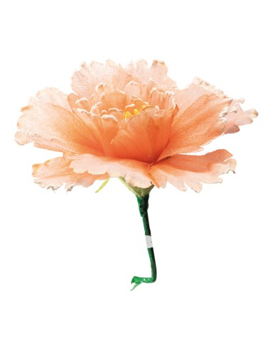 Flor fantasía de papel para la decoración de verano en escaparates de tiendas o comercios