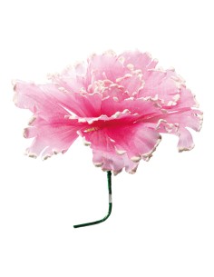 Flor fantasía de papel para la decoración de verano en escaparates de tiendas o comercios