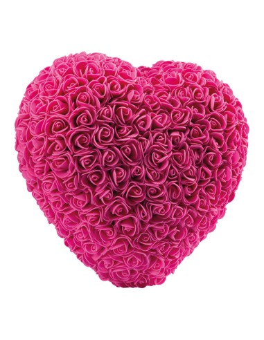 Corazón de rosa para la decoración en del día de los enamorados