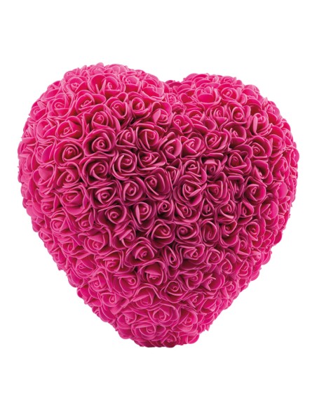 Corazón de rosa para la decoración en del día de los enamorados