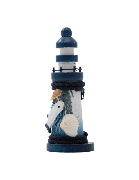 Faros con decoración para la decoración de verano en escaparates de tiendas o comercios