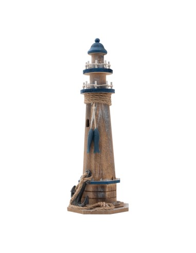 Faro con decoración para la decoración de verano en escaparates de tiendas o comercios